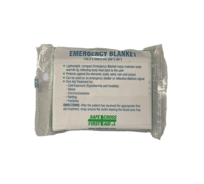 Safe Cross First Aid Emergency Blanket 56x90 inches - 0