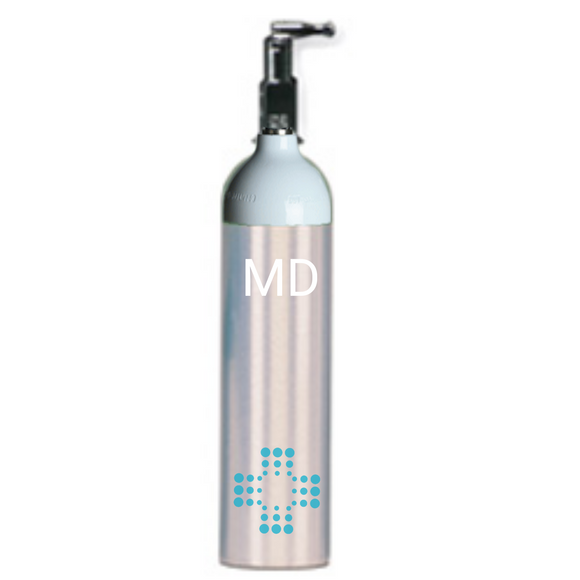 Oxygen tank cylinders
