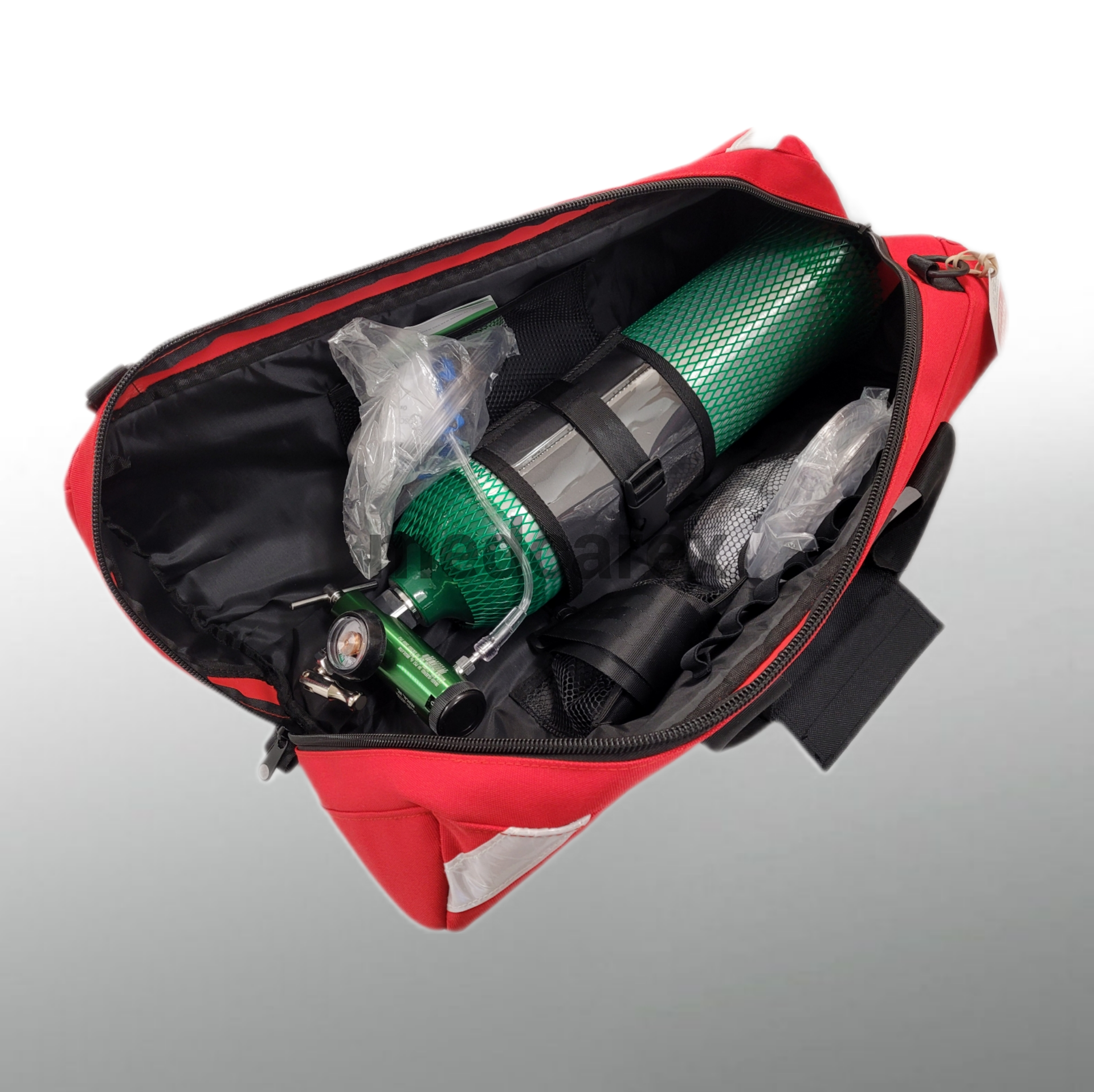 Oxygen tank kit with D cylinder - 0