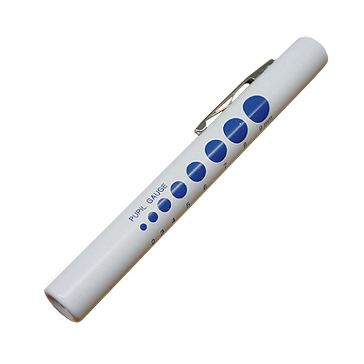 Medical diagnostic Penlight with Pupil Gauge disposable Medcarex Canada