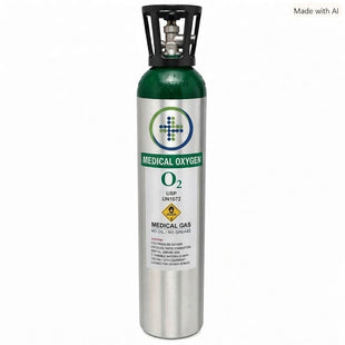 60 cu ft aluminum oxygen cylinder