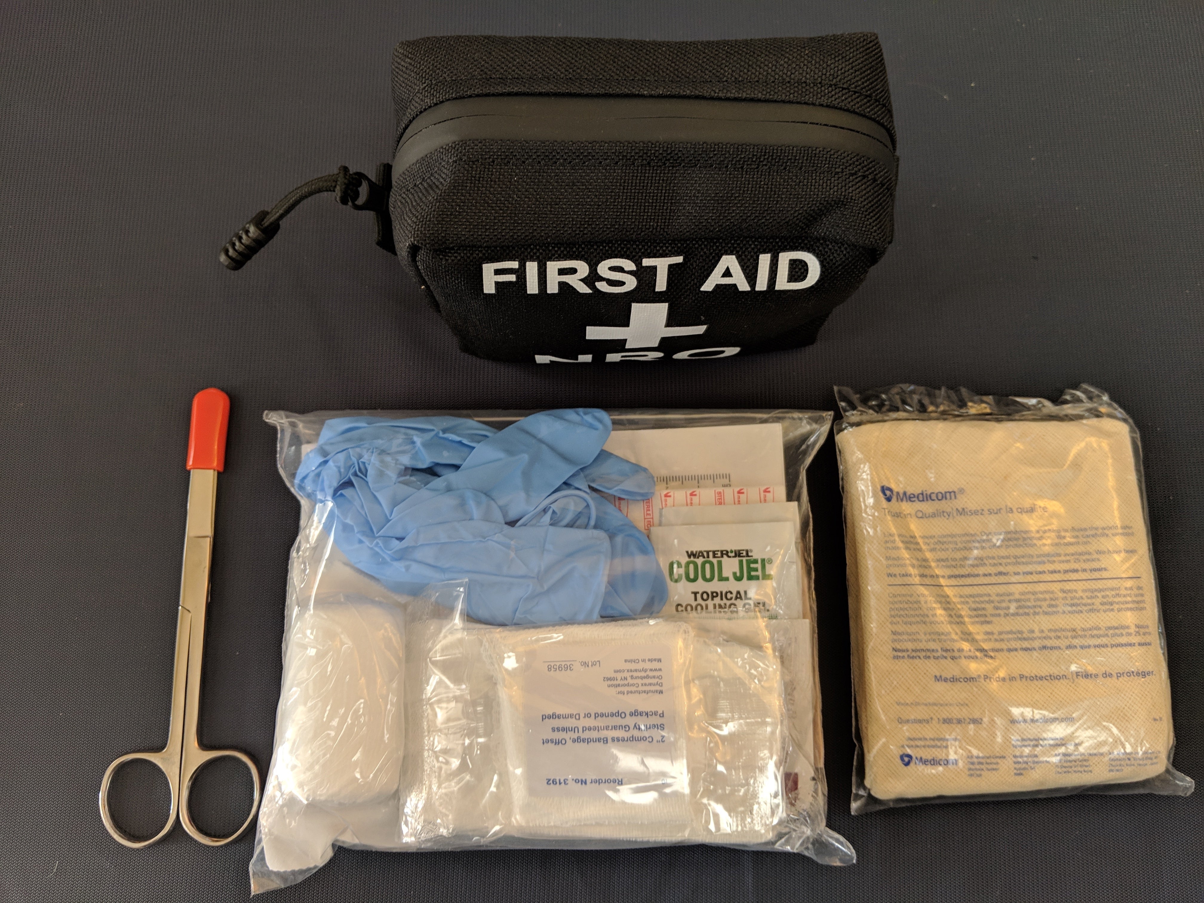 Professional First Aid kit for personal safety