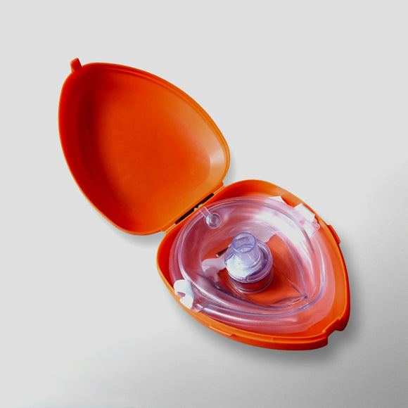 CPR Pocket Rescue Mask Resuscitator with case