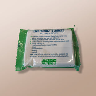 Safe Cross First Aid Emergency Blanket 56x90 inches