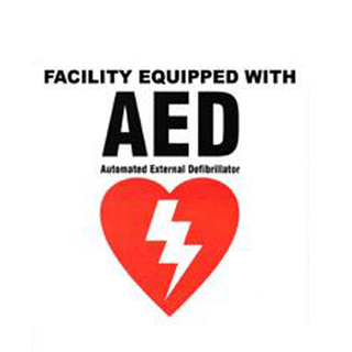 AED Facility Sticker