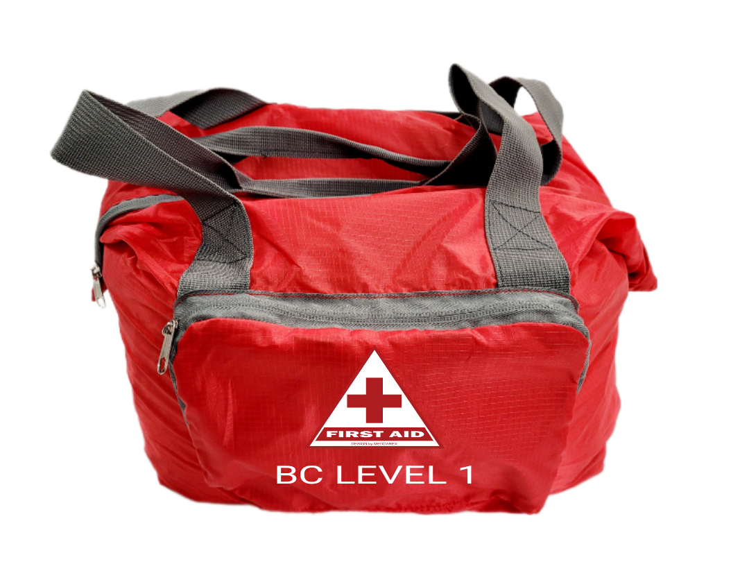 BC worksafeBC Level 1 First Aid Kit complete with wool blanket and more-1
