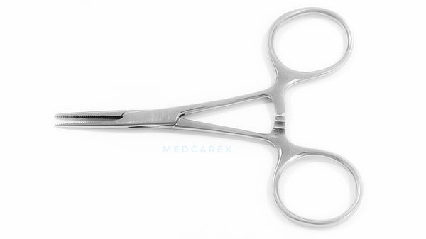 Hartmann mosquito forceps or hemostat by Prestige instruments ships from Medcarex Canada from Vancouver, BC.