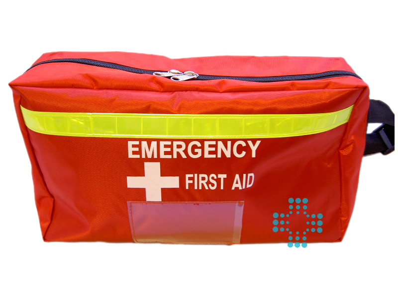 Empty First Aid bag medium pack with belt for waist or seatback