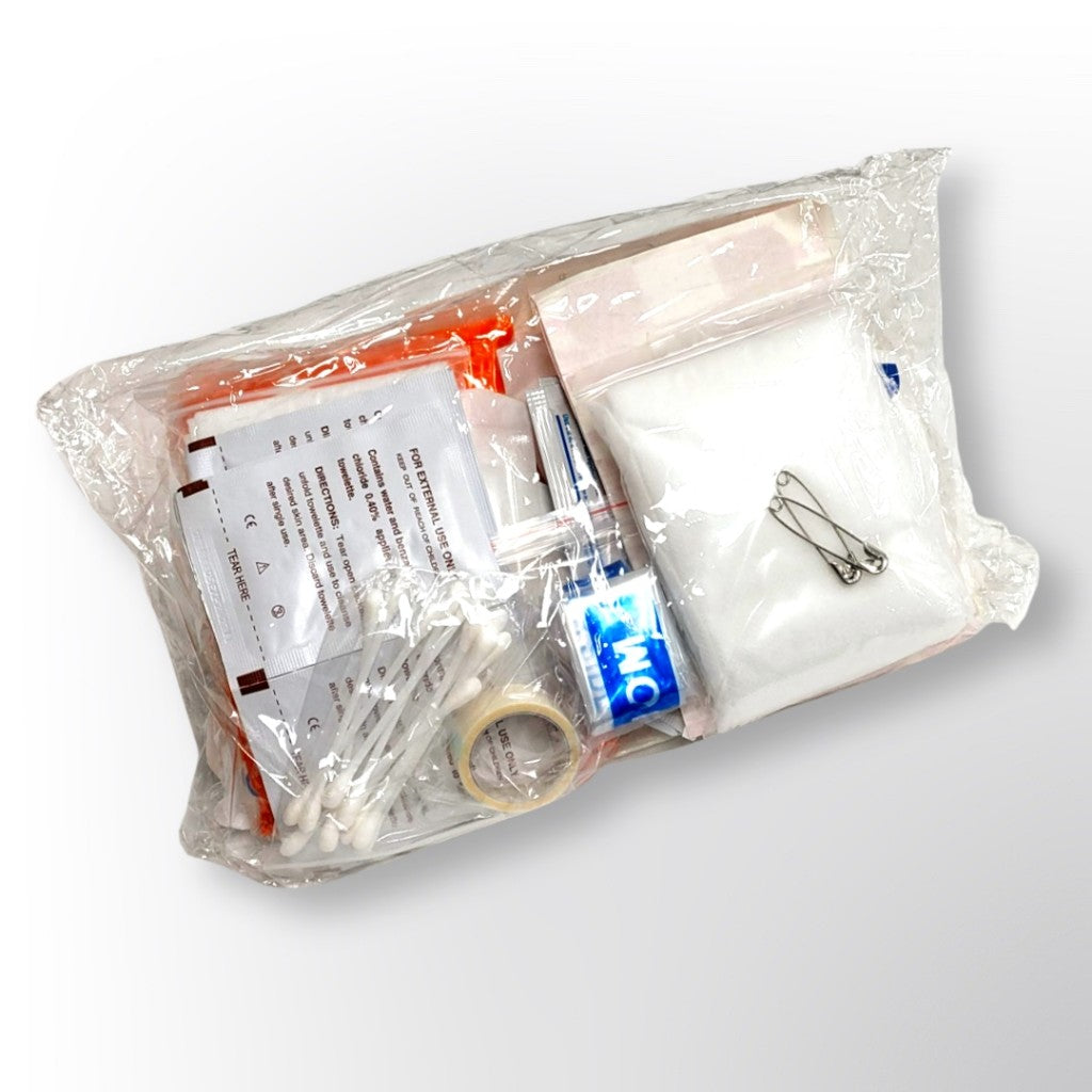 The contents of the Savior First Aid Kit version 2