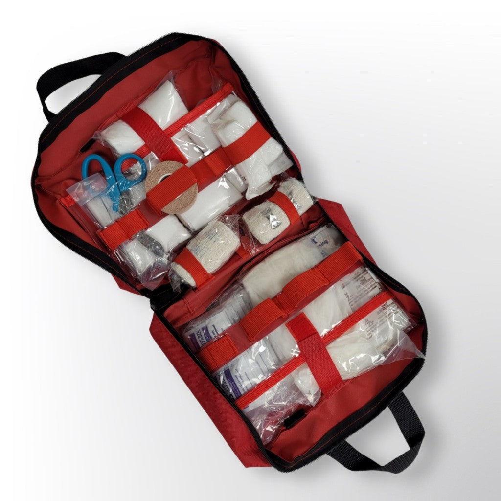 All-in-one Medcarex Worksafe BC (WCB) OFA Level 1 First Aid Kit with Wool Blanket-4