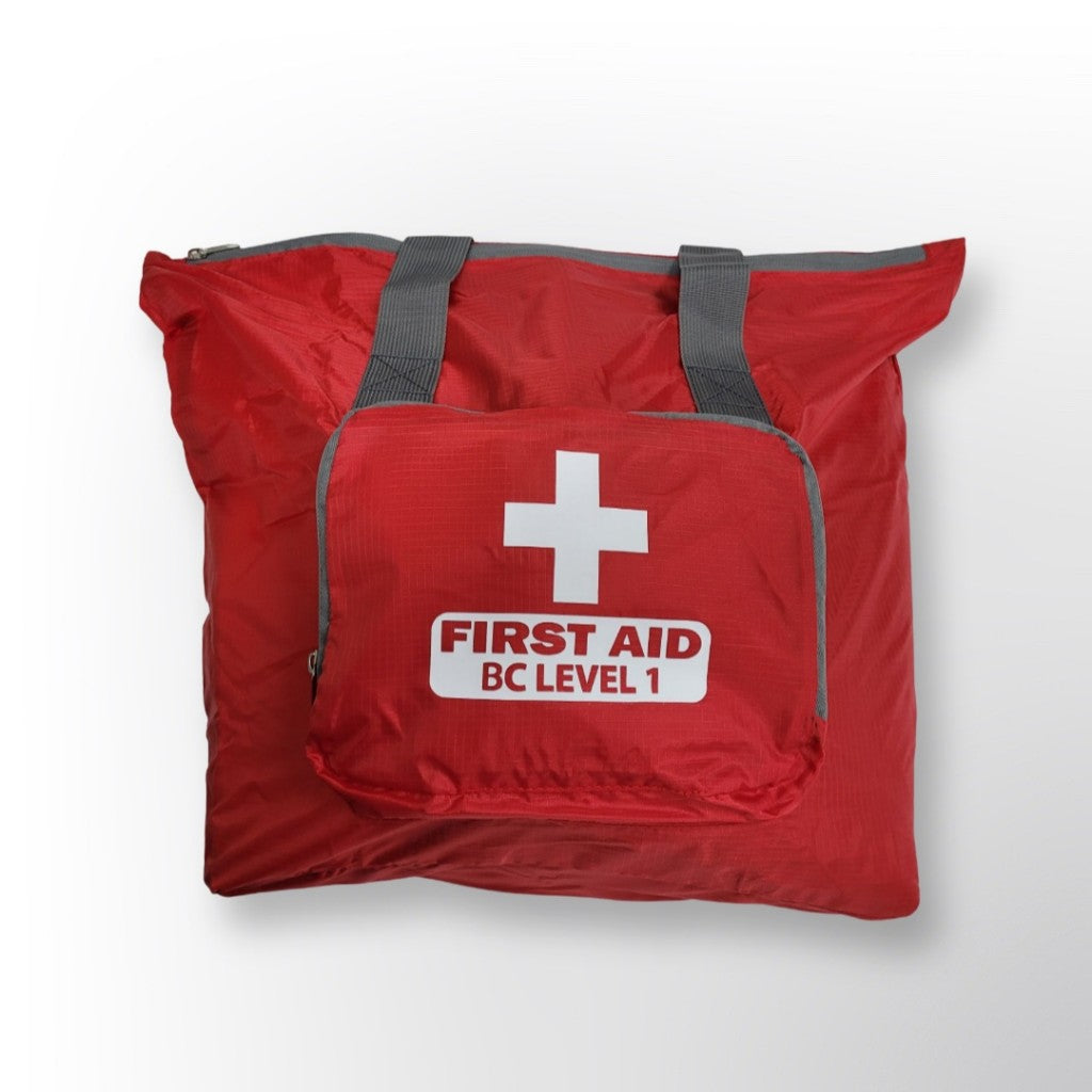 BC worksafeBC Level 1 First Aid Kit complete with wool blanket and more-6