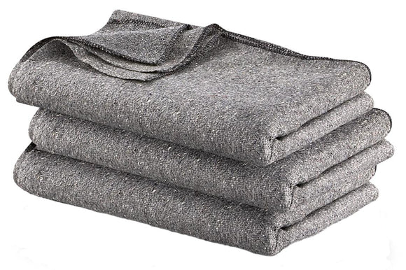 Wool First Aid Blanket  (50% Wool) ships from Vancouver BC